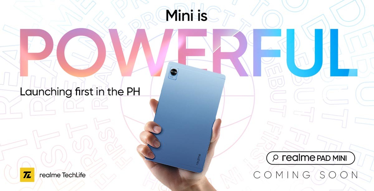 Realme Pad mini เตรียมเปิดตัวในประเทศฟิลิปินส์